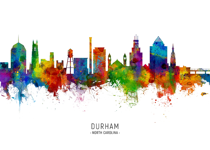 Durham Skyline