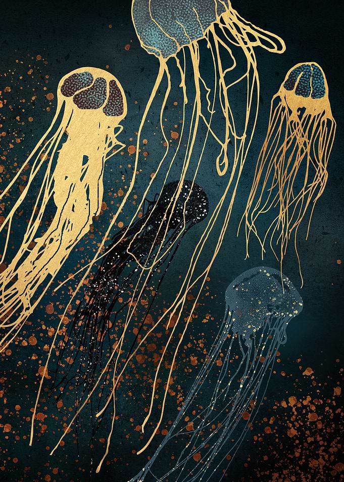 Metallic Jellyfish