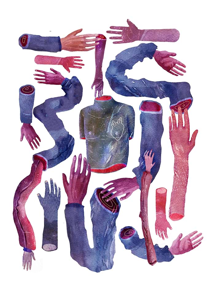 Body Parts Pattern
