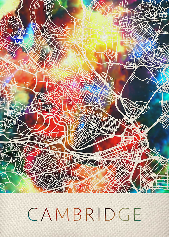 Cambridge Mass Watercolor