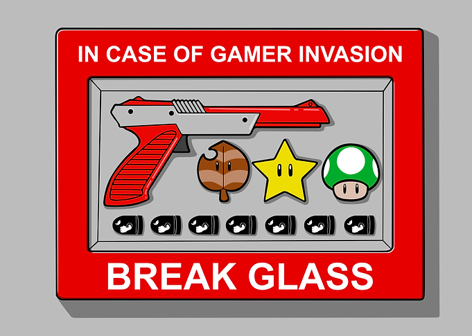 In case of Gamer Invasion