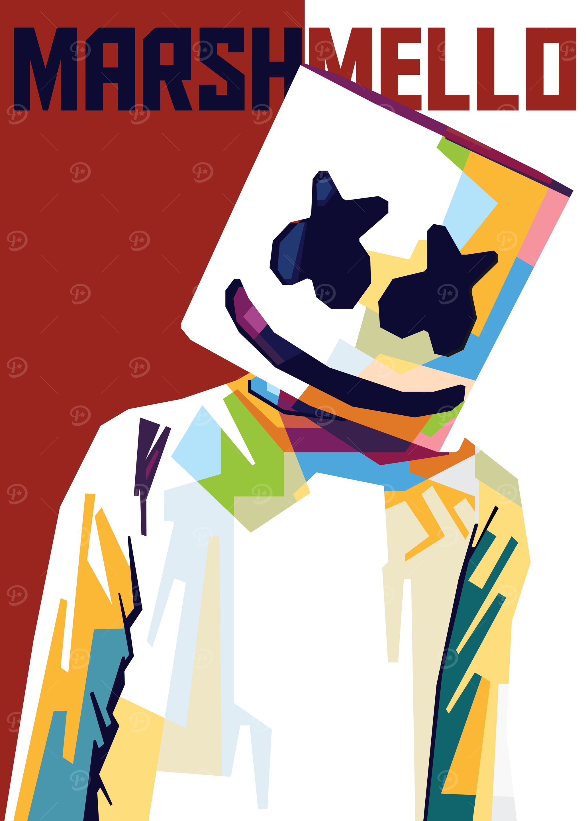 WPAP of Marshmello