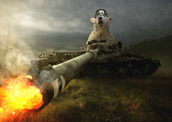 War with hunters