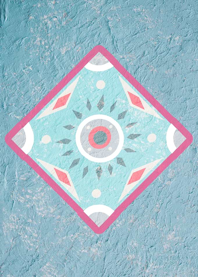 Tile Style Pink