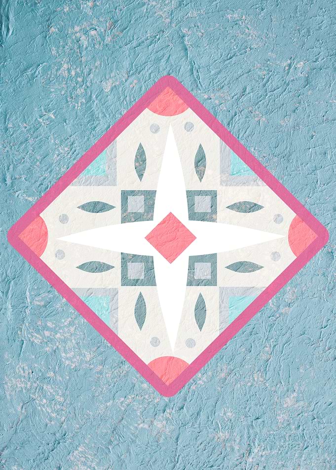 Tile Style Pink