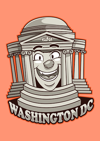 Washington City Icon Badge