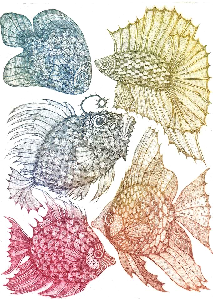 Colorful aquarium 1