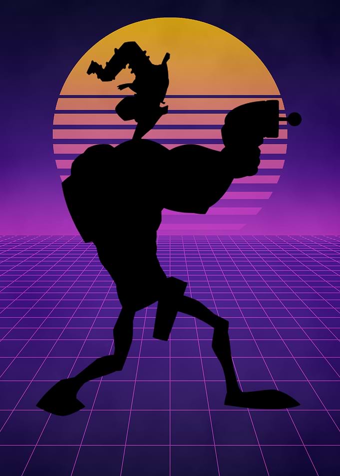 Retro Earthworm Jim