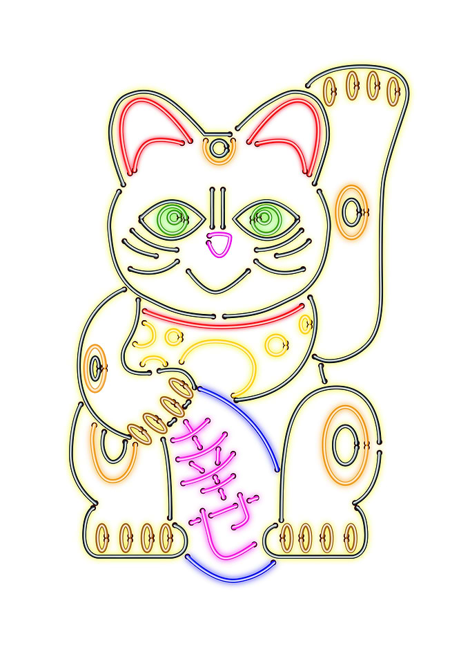 ManekiNeko Neon Good Lu
