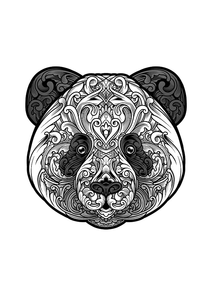 Panda Ornate