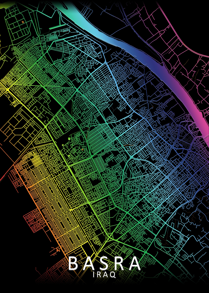 Basra Rainbow City Map