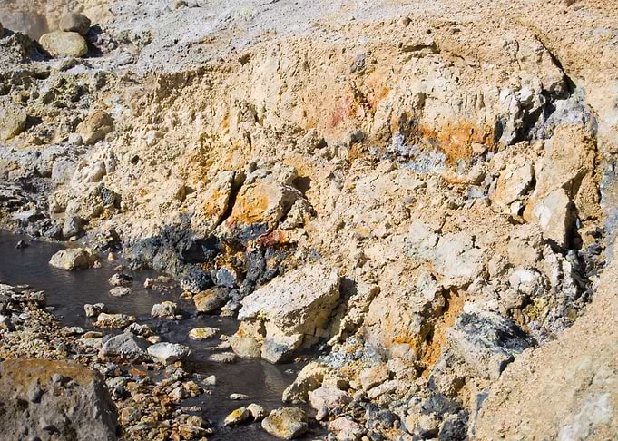 Icelandic Rock Fall