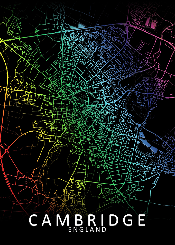 Cambridge Rainbow City Map