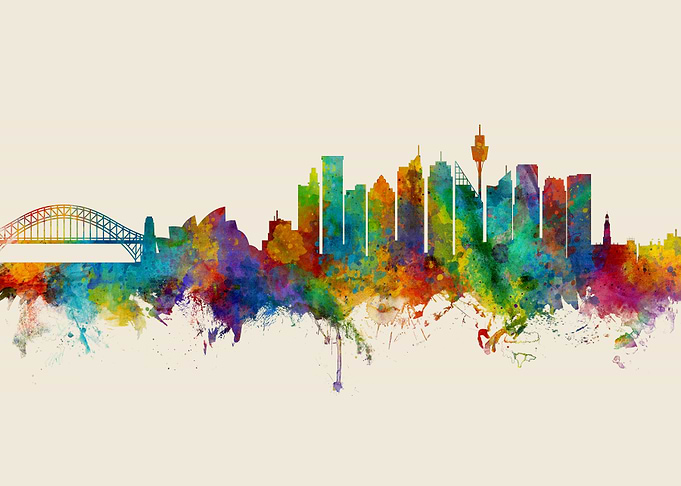 Sydney Australia Skyline