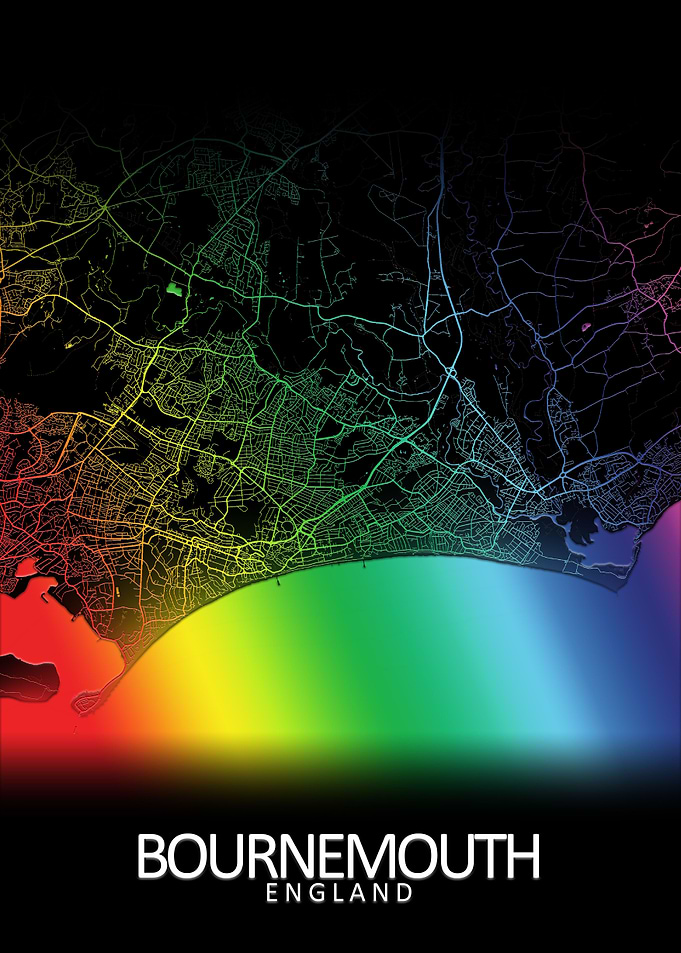 Bournemouth Rainbow Map