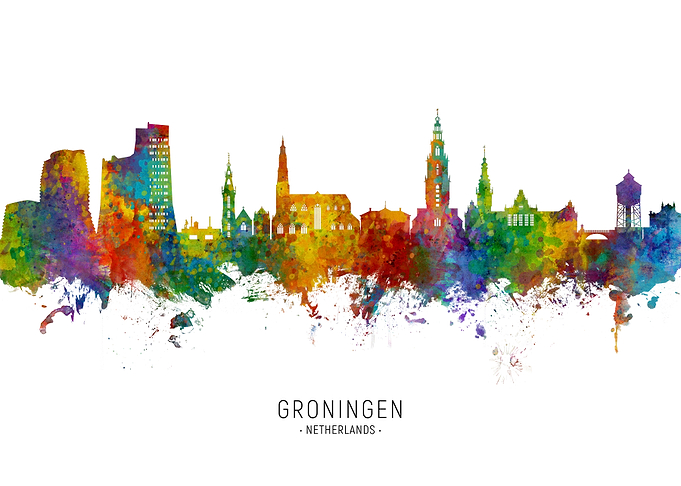 Groningen Skyline