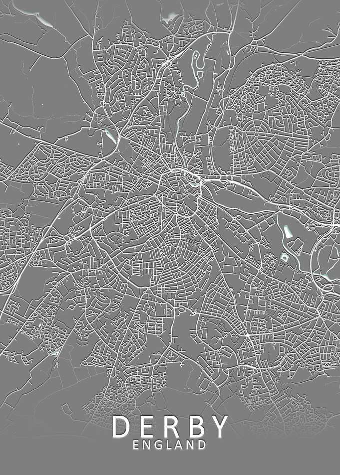 Derby Grey City Map