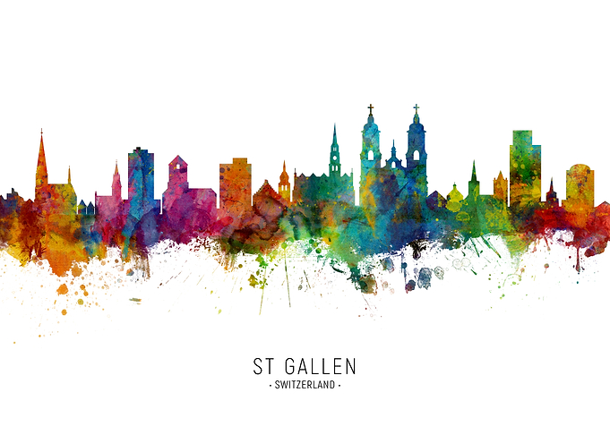 St Gallen Skyline