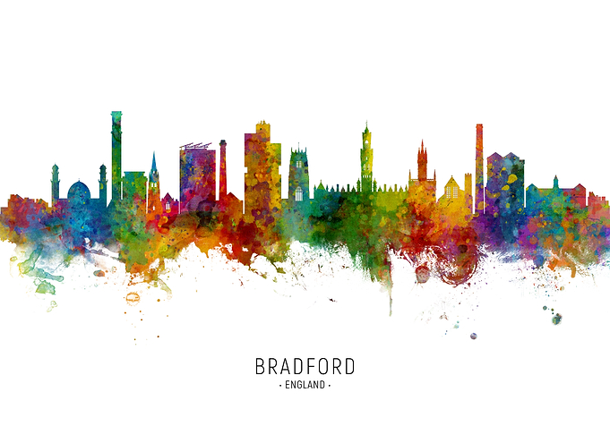 Bradford England Skyline