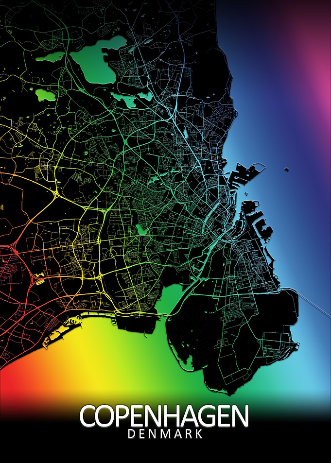 Copenhagen Rainbow CIty M