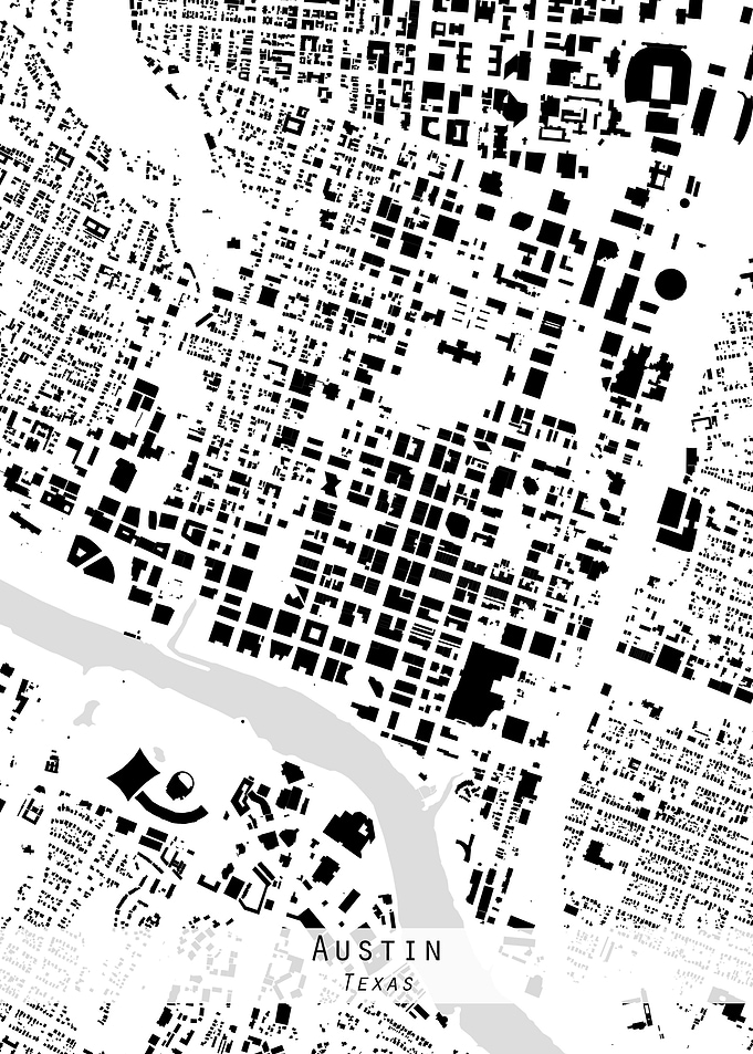 Austin city map