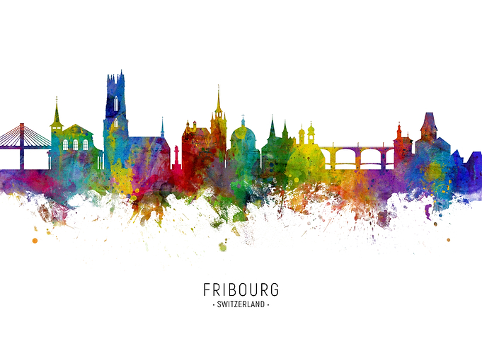Fribourg Skyline