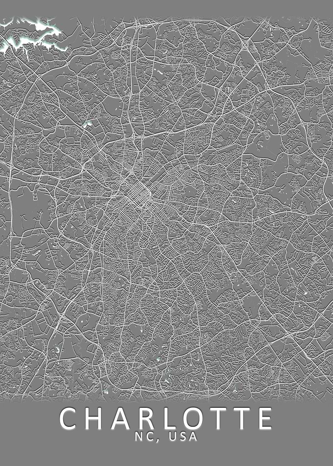 Charlotte Grey City Map