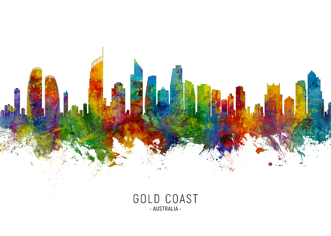 Gold Coast Skyline