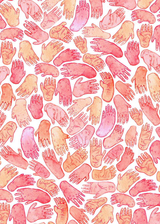 Pink Hands