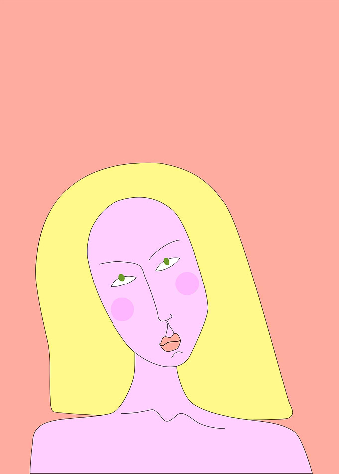 Girl With Yellow Hair