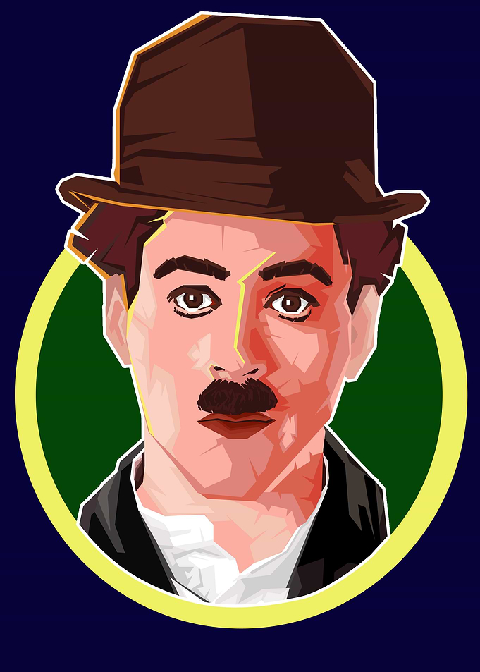 Charlie Chaplin Pop Art