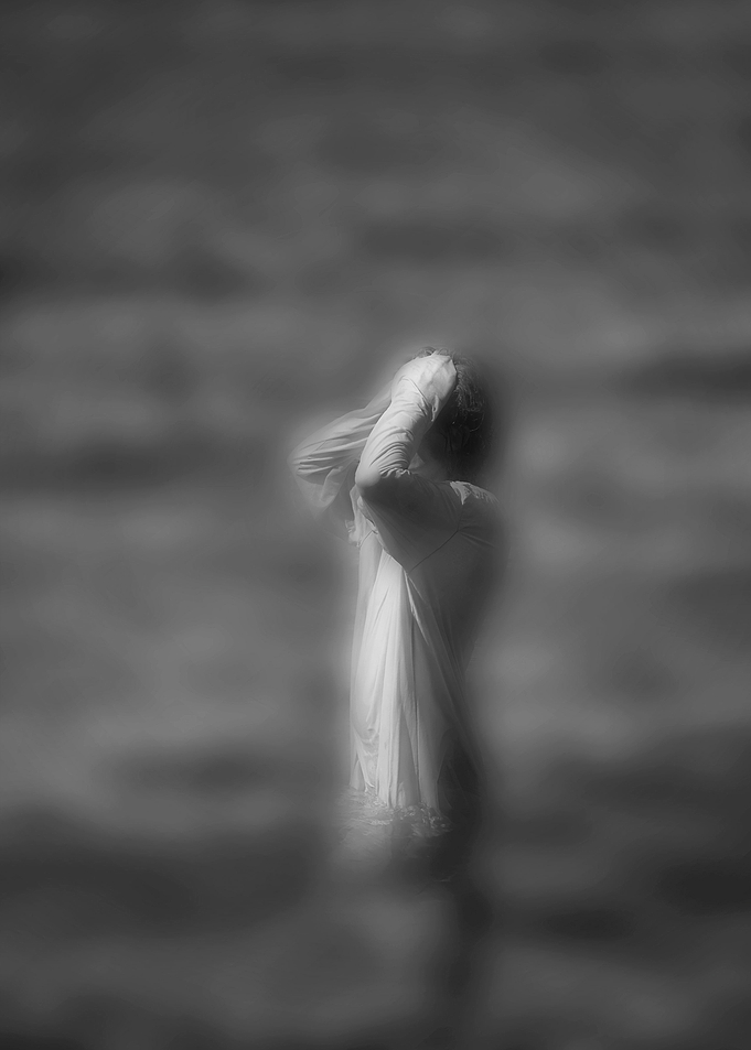 Woman in water