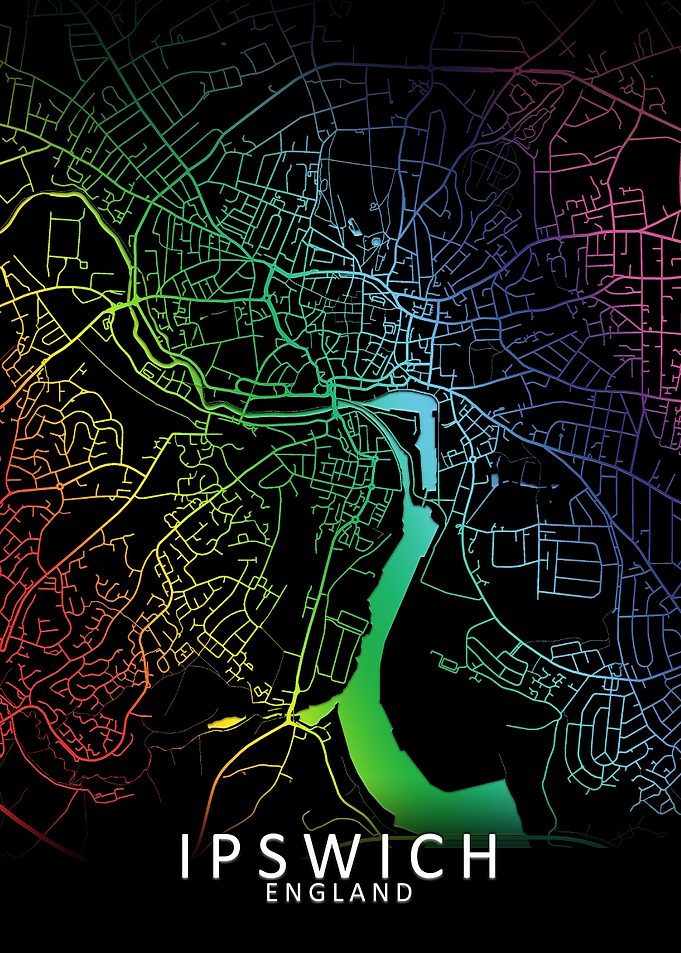Ipswich Rainbow City Map