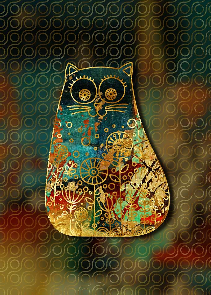 Boho Cat