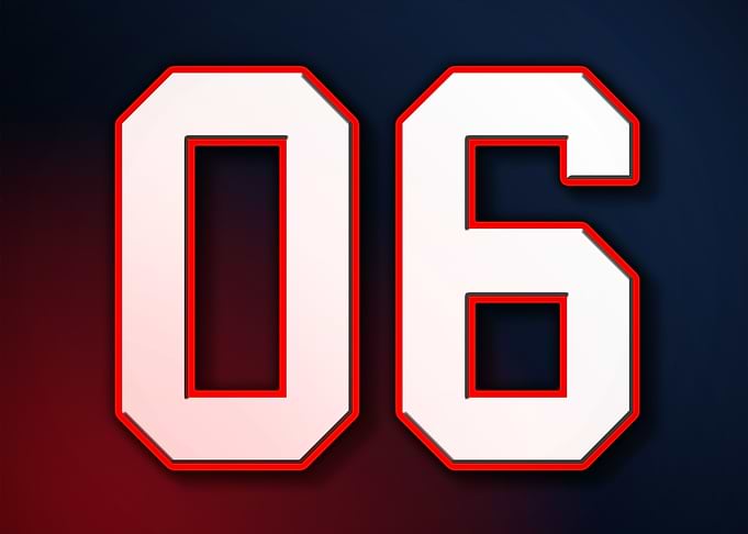 06 Jersey Patriot Patriots
