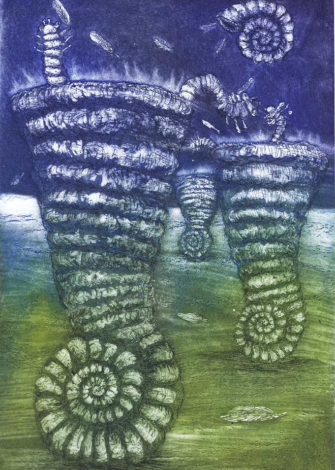 Blue Traveling Shells