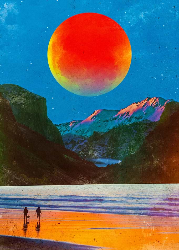 The Moon At The River