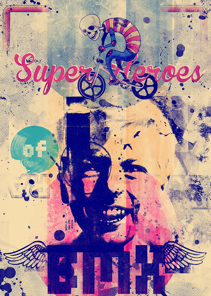 super heroes of BMX