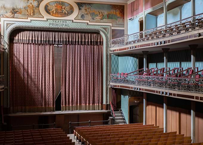 Old abandoned theater
