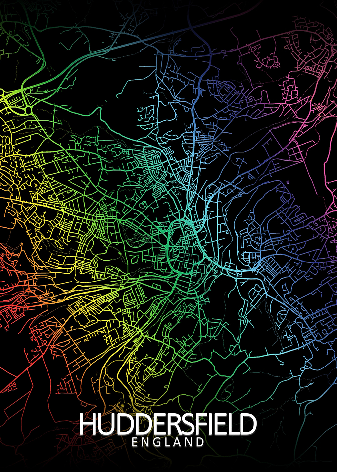Huddersfield Rainbow Map