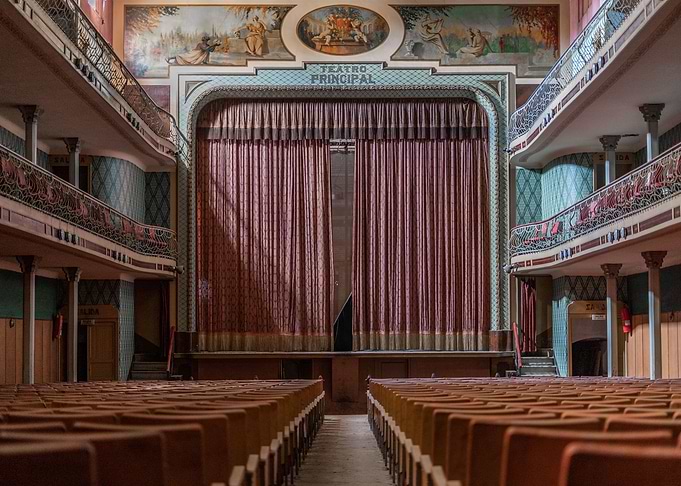 Old abandoned theater