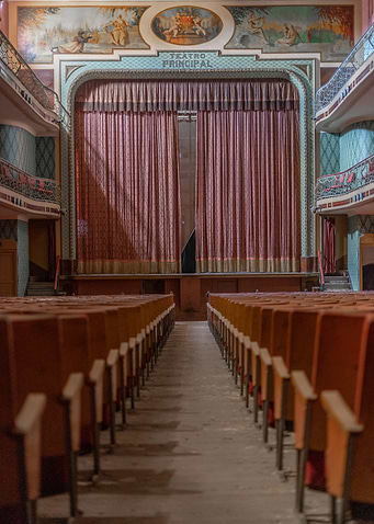 Old abandoned theater