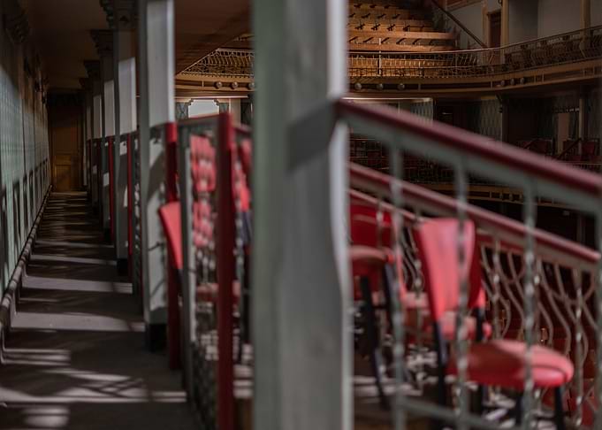 Old abandoned theater