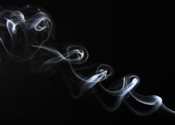 Black smoke