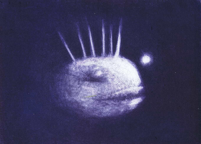 Deep Water Fish Violet