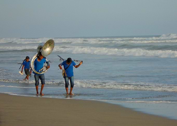 Music and beach