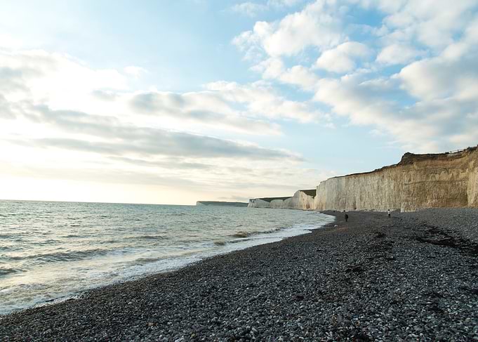 sea side cliff