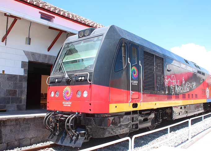 Train at a Station