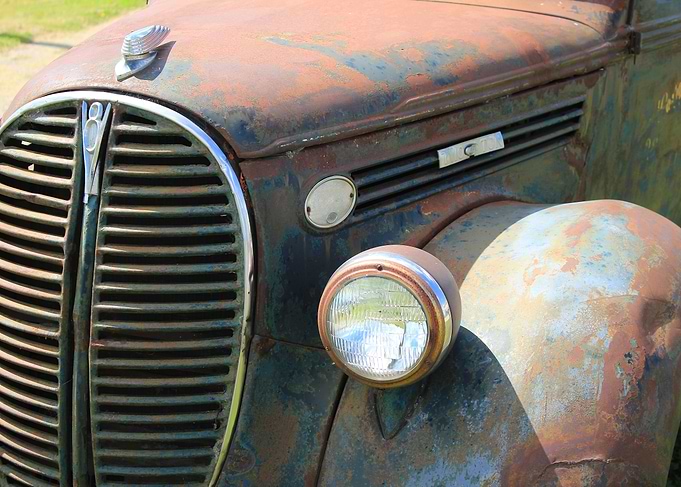 Vintage Truck Grill