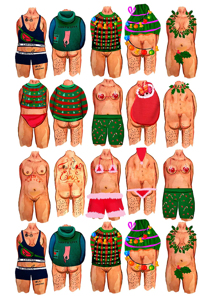 Christmas dudes